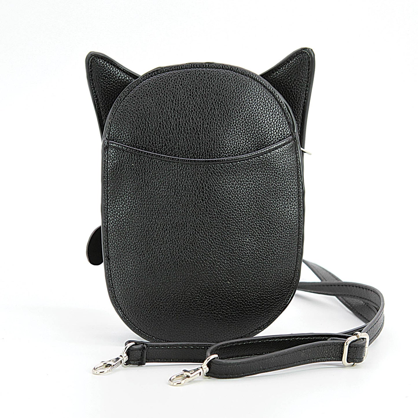 Floral Sugar Skull Cat Crossbody Bag