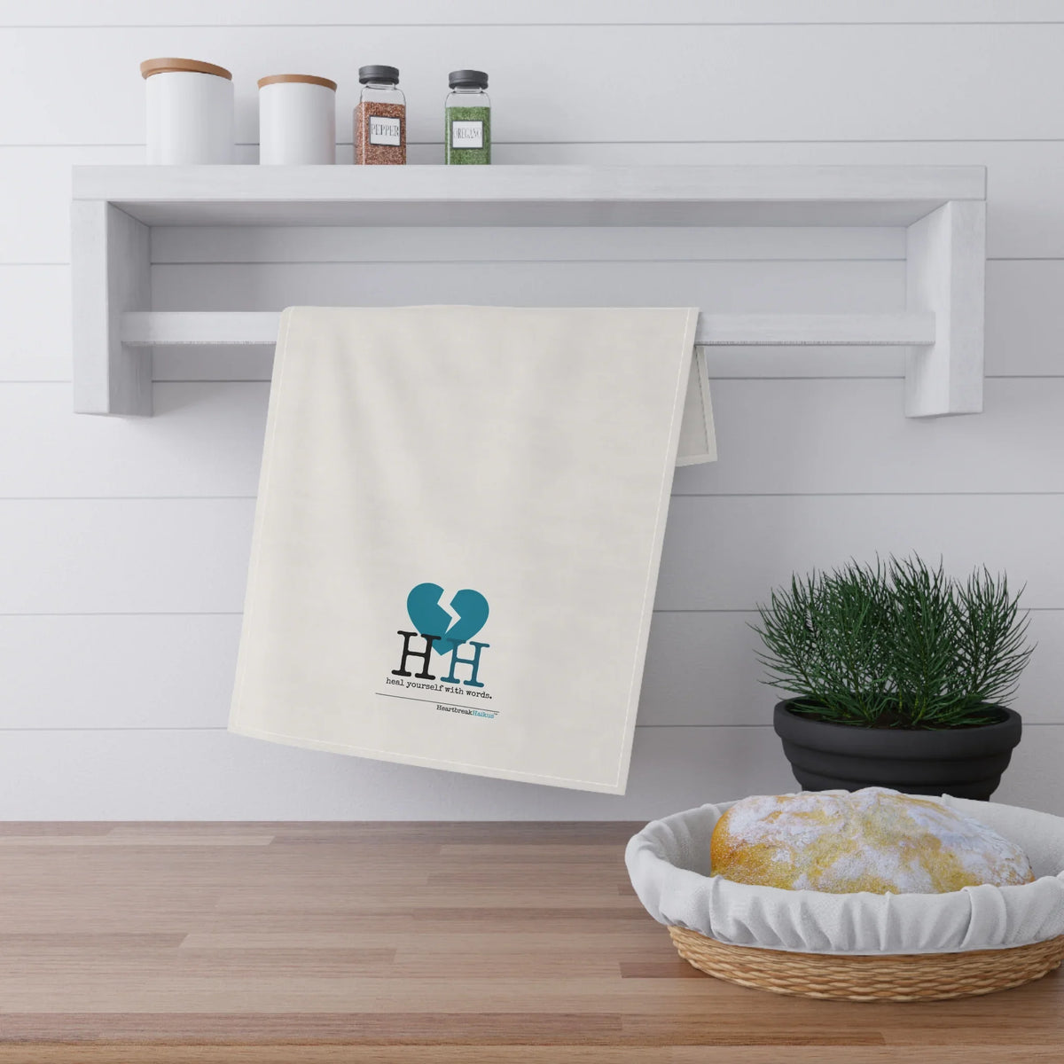 Heal Yourself with Words - Kitchen Towel