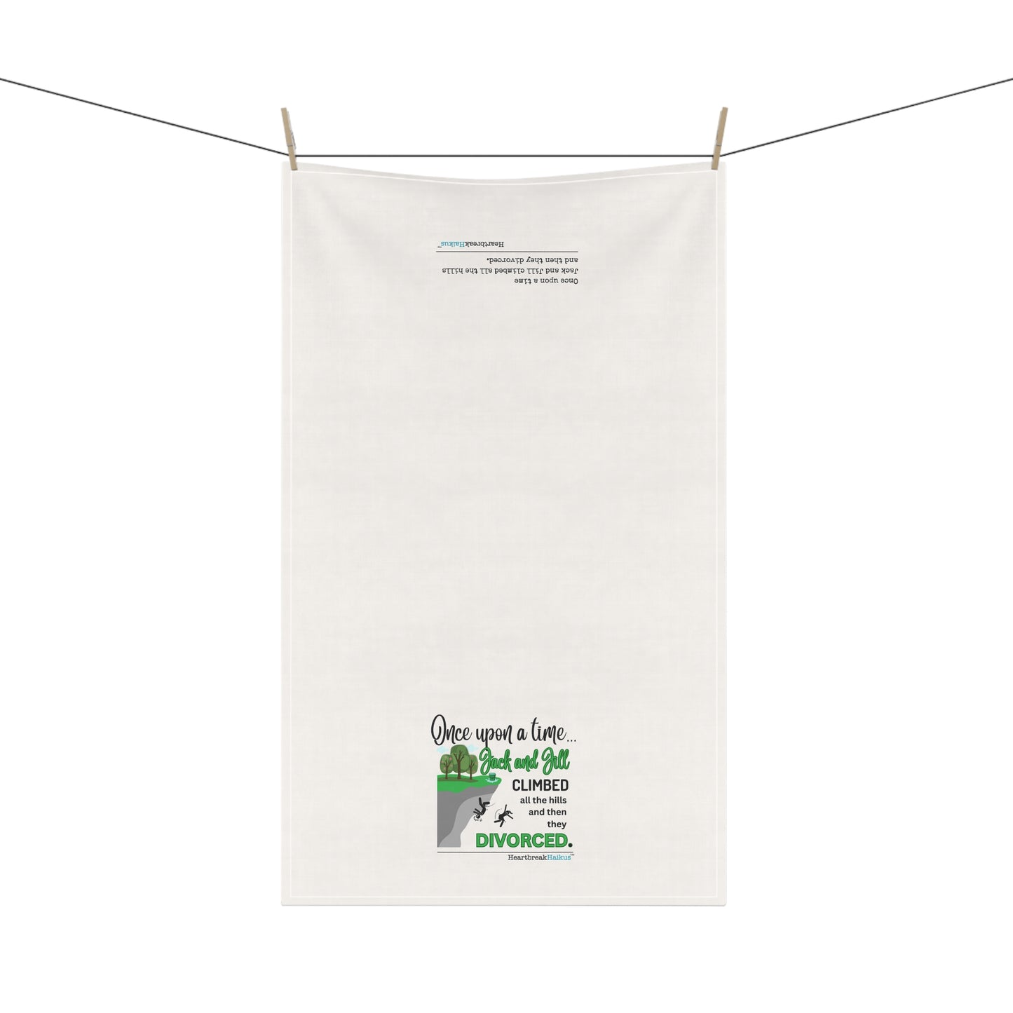Jack and Jill Divorced - Kitchen Towel