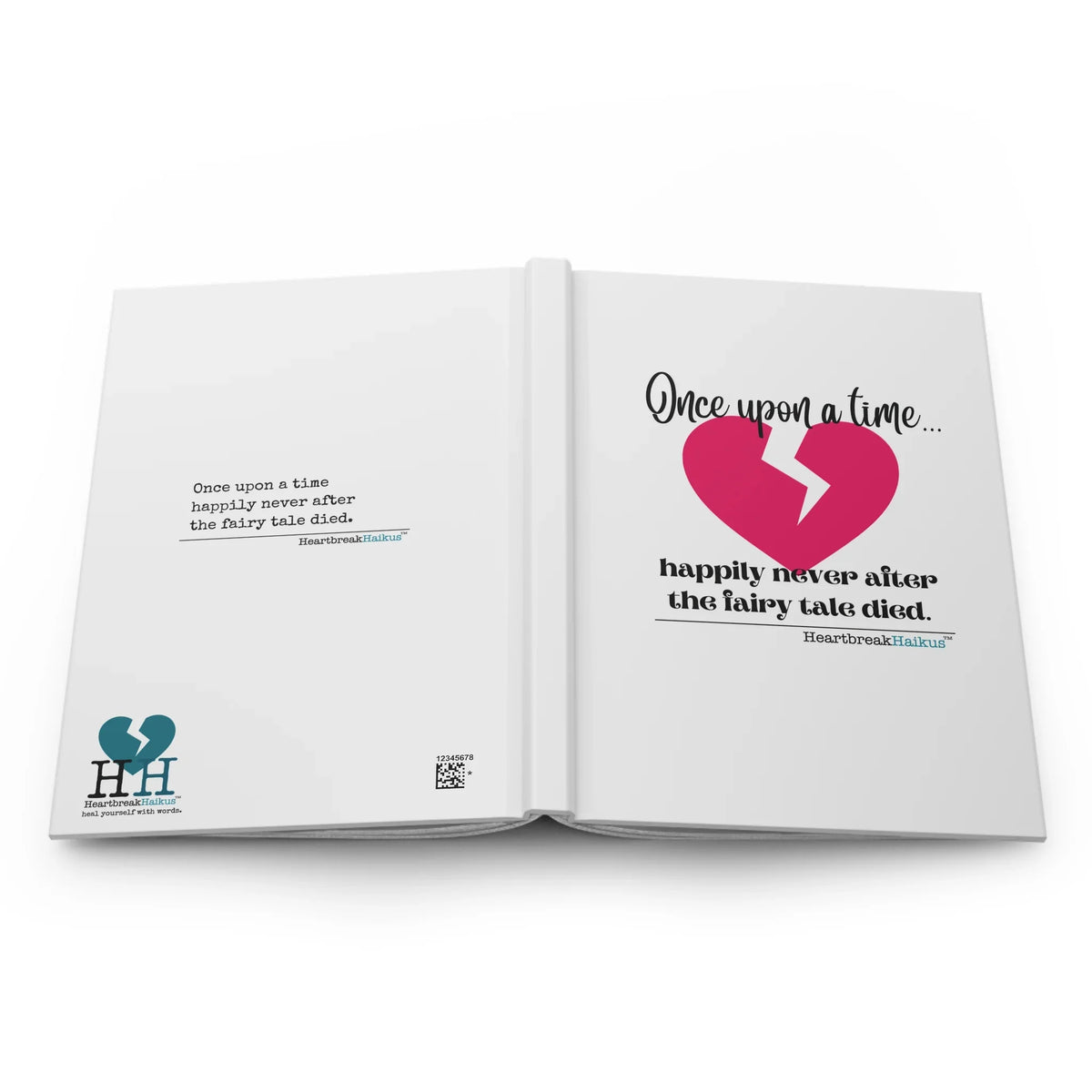 The Fairy Tale Died Haiku - Hardcover Journal (Dual-Design, Matte Finish)