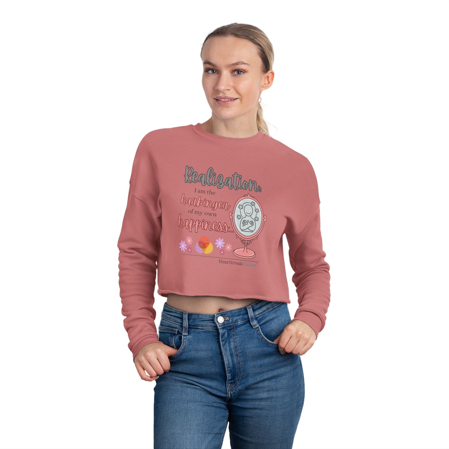If style that turns heads is your thing, then the Bella+Canva 7503 women's cropped sweatshirt is exactly what you asked for. Made with fleece material that’s breathable and smooth to the touch, these classic women’s cropped shirts are the perfect everyday