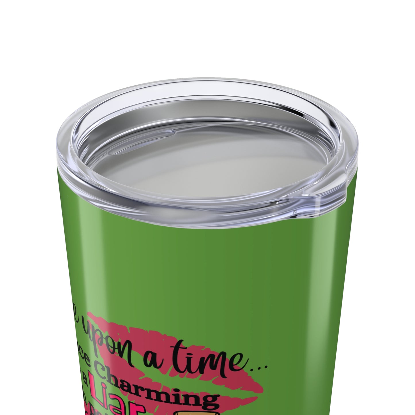 Prince Charming's Poison Kisses Haiku - Hot and Cold Tumbler (20oz) in Wicked Green