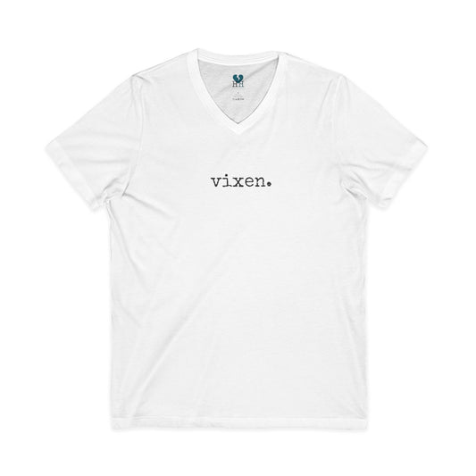 Vixen - Jersey Short Sleeve V-Neck Tee (The One Word Collection)