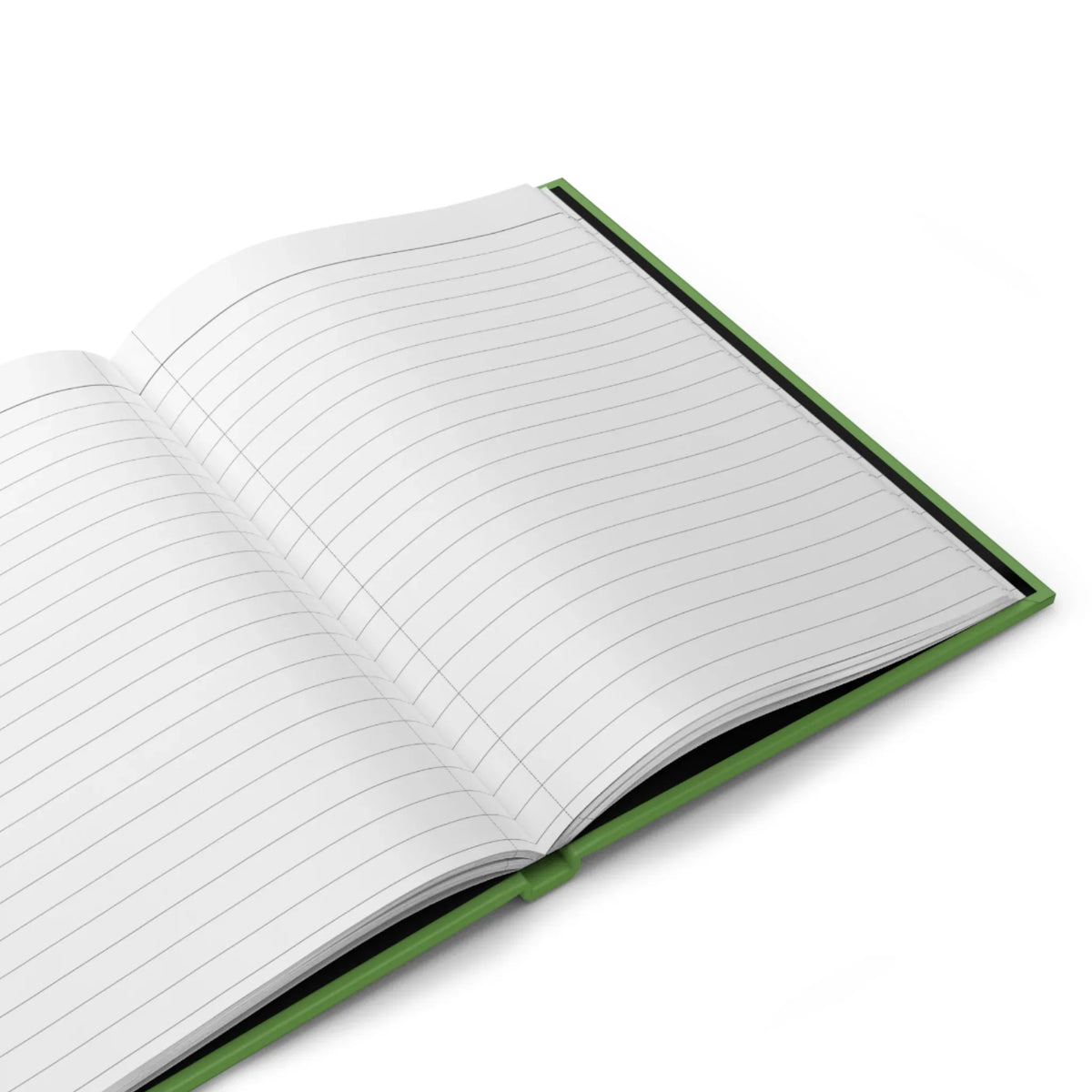 Prince Charming's Poison Kisses Haiku - Hardcover Journal (Dual-Design, Matte Finish) in Wicked Green