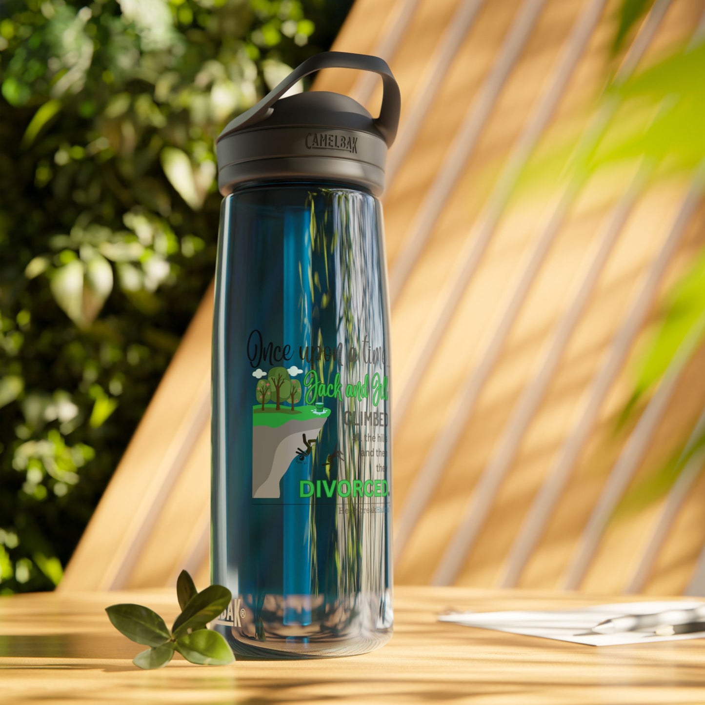 "Jack and Jill Divorced" CamelBak Eddy® Water Bottle, 25oz