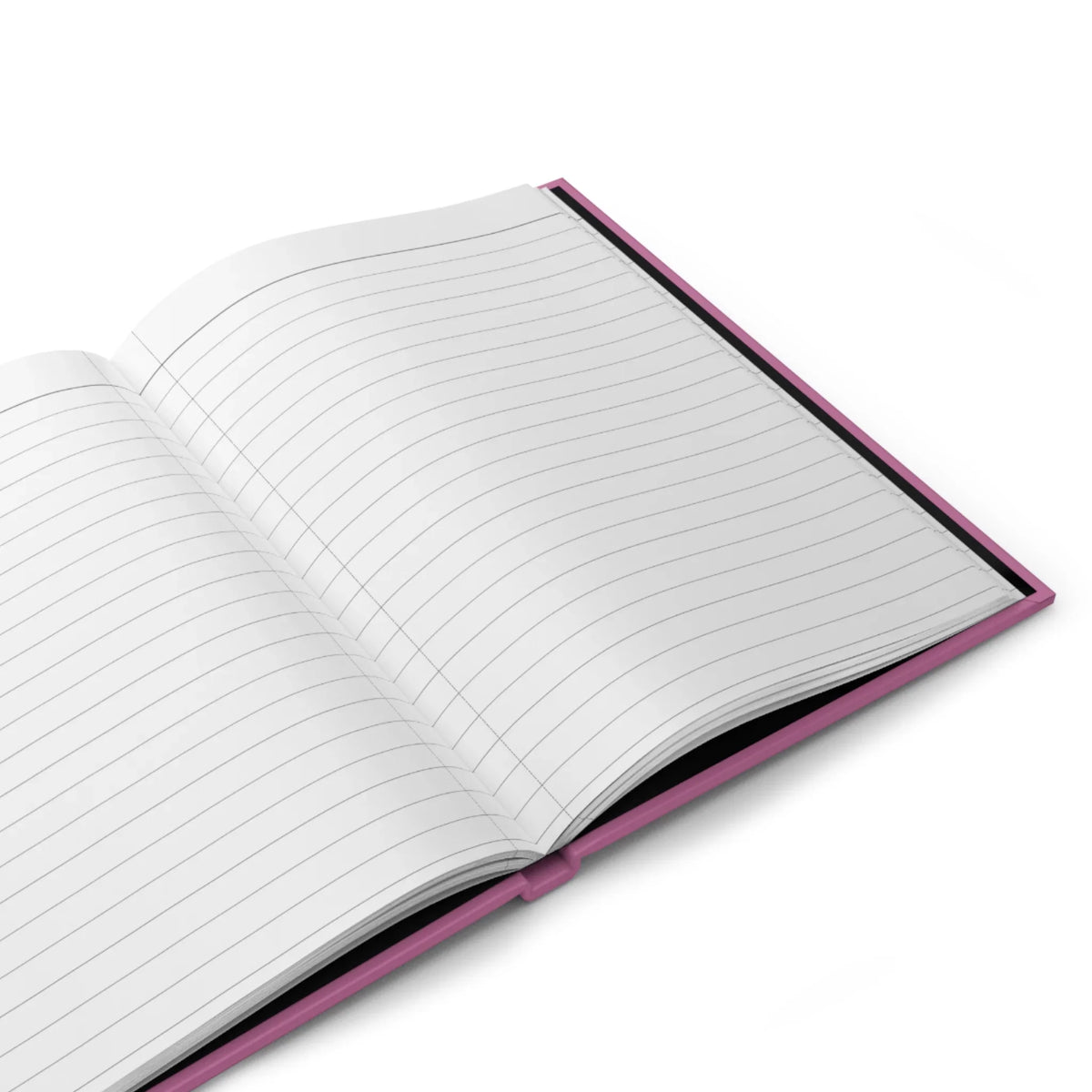 "Sleeping Beauty's Alarm." Hardcover Journal (Dual-Design, Matte Finish) in Light Pink
