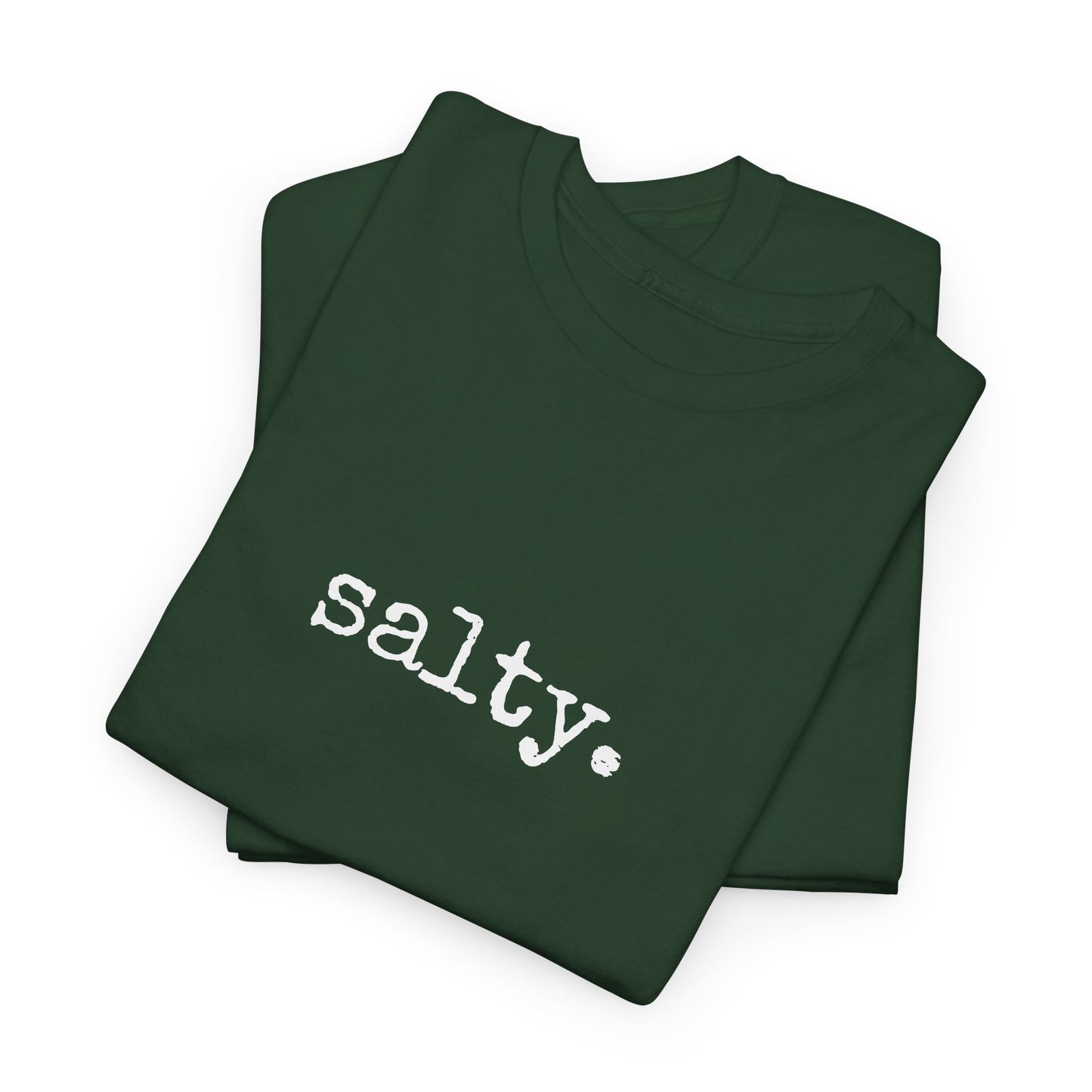 Salty. Graphic Tee — Minimalist T-Shirt (The One Word Collection)