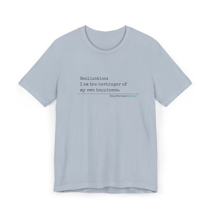 This classic unisex jersey short sleeve tee fits like a well-loved favorite. Soft cotton and quality print make users fall in love with it over and over again. These t-shirts have-ribbed knit collars to bolster shaping. The shoulders are tapered for a bet
