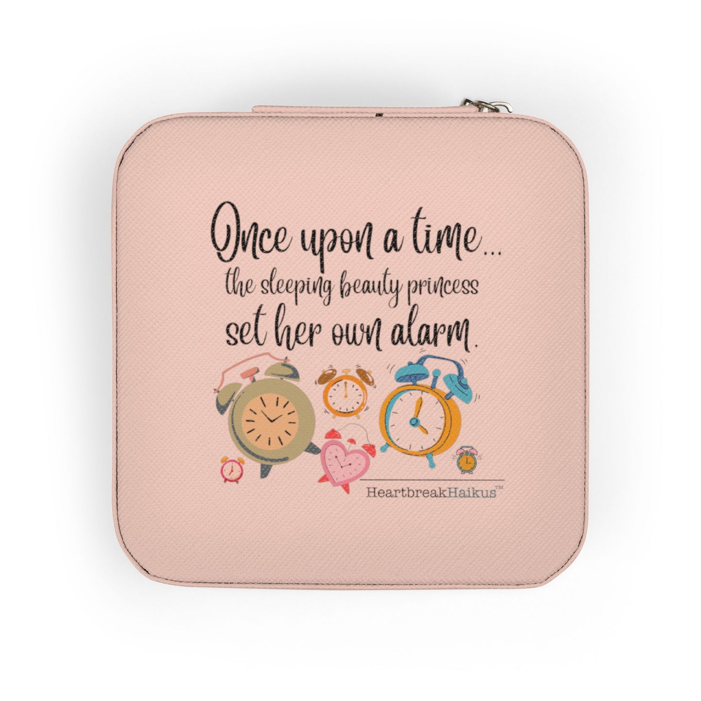 Sleeping Beauty's Alarm Haiku - Charming Jewelry Organizer and Travel Case