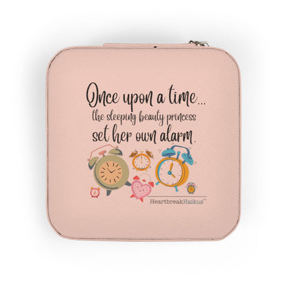Sleeping Beauty's Alarm Haiku - Charming Jewelry Organizer and Travel Case