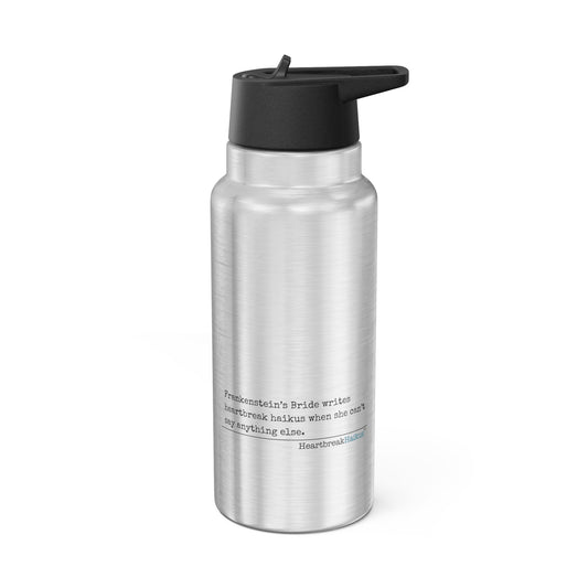 Frankenstein's Bride Writes Heartbreak Haikus - Frankenstein Haiku Collection - Gator Tumbler 32oz