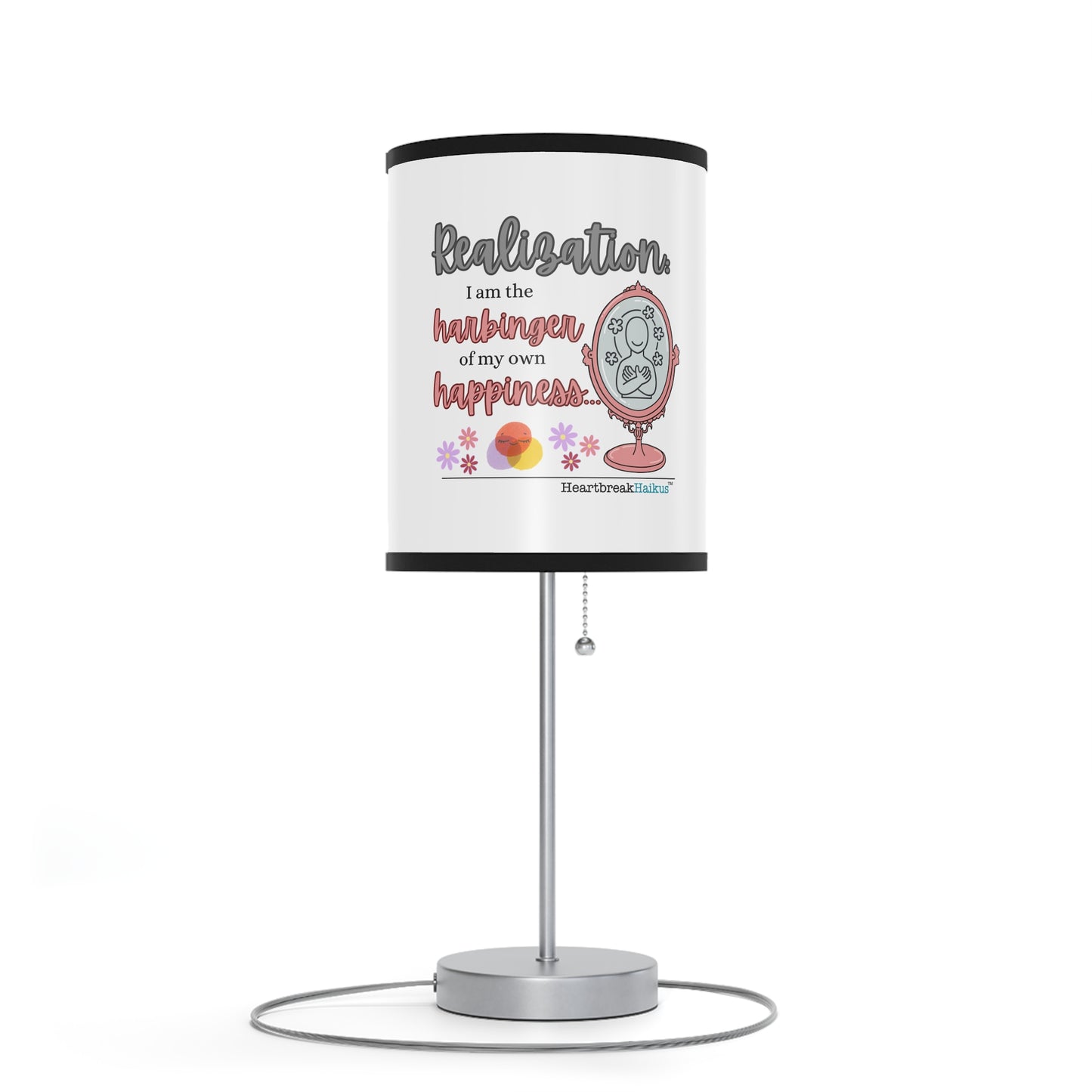 Harbinger of Happiness Haiku - Modern Table Lamp