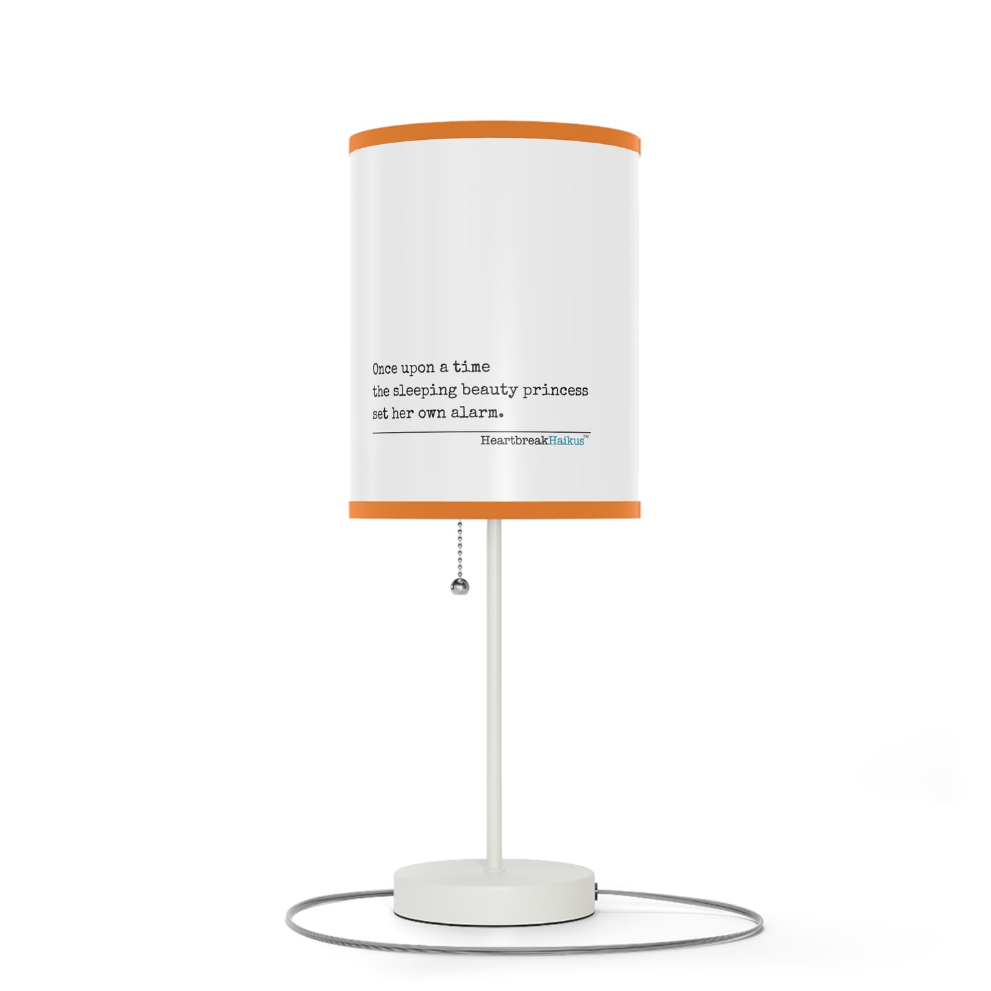 Sleeping Beauty's Alarm Haiku - Modern Table Lamp