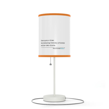Sleeping Beauty's Alarm Haiku - Modern Table Lamp