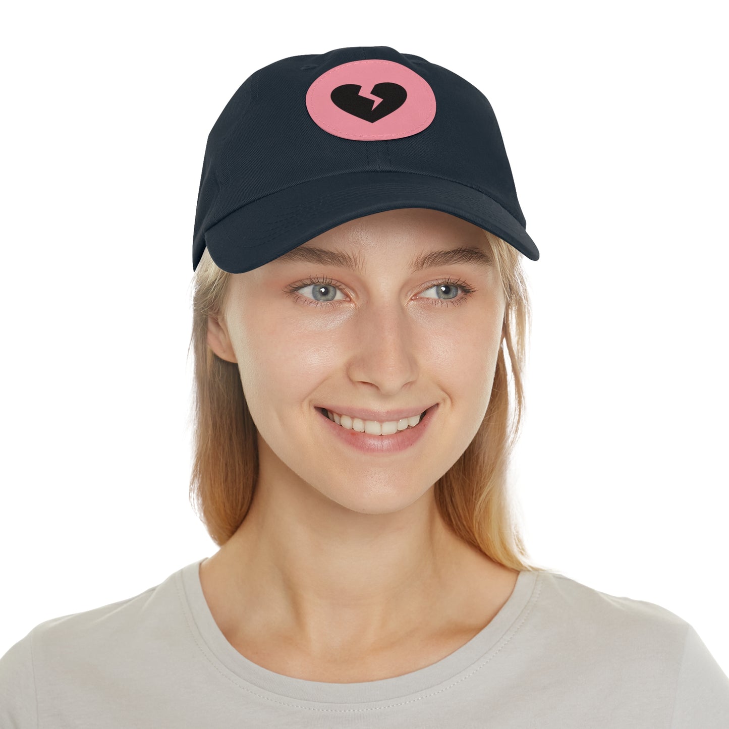 Solo Heart - Leather Patch, Casual Hat (Only Hearts Collection)