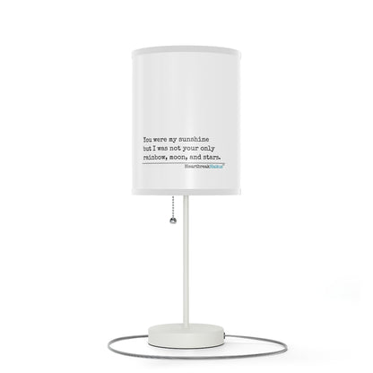 You Were My Sunshine Haiku - Modern Table Lamp