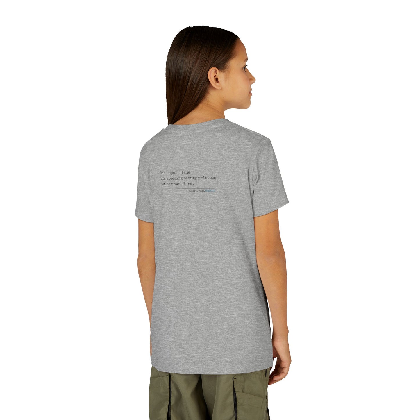 Sleeping Beauty's Alarm Haiku - Youth Short Sleeve Tee