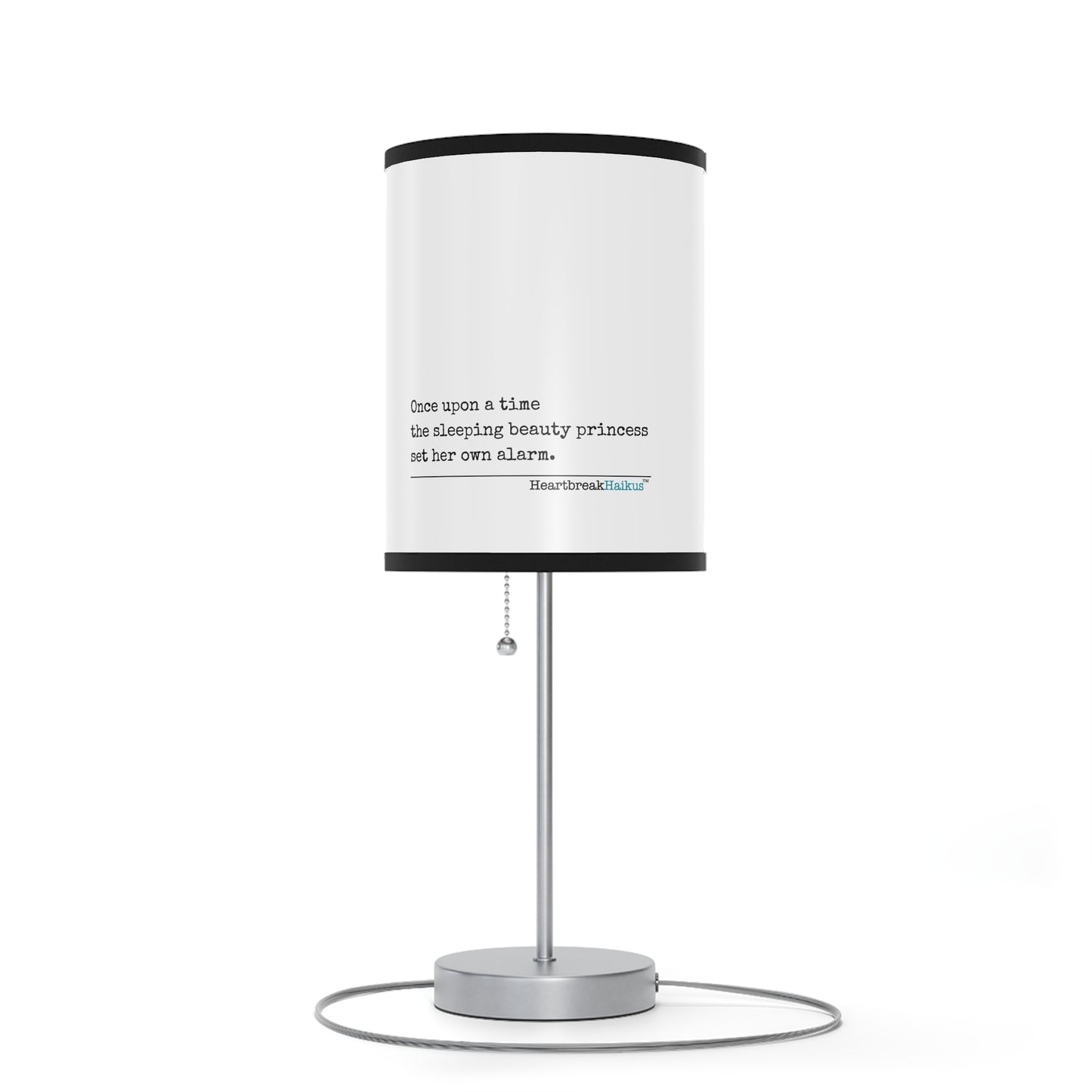 Sleeping Beauty's Alarm Haiku - Modern Table Lamp