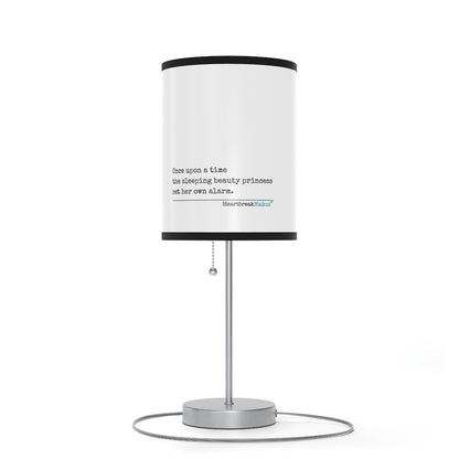 Sleeping Beauty's Alarm Haiku - Modern Table Lamp