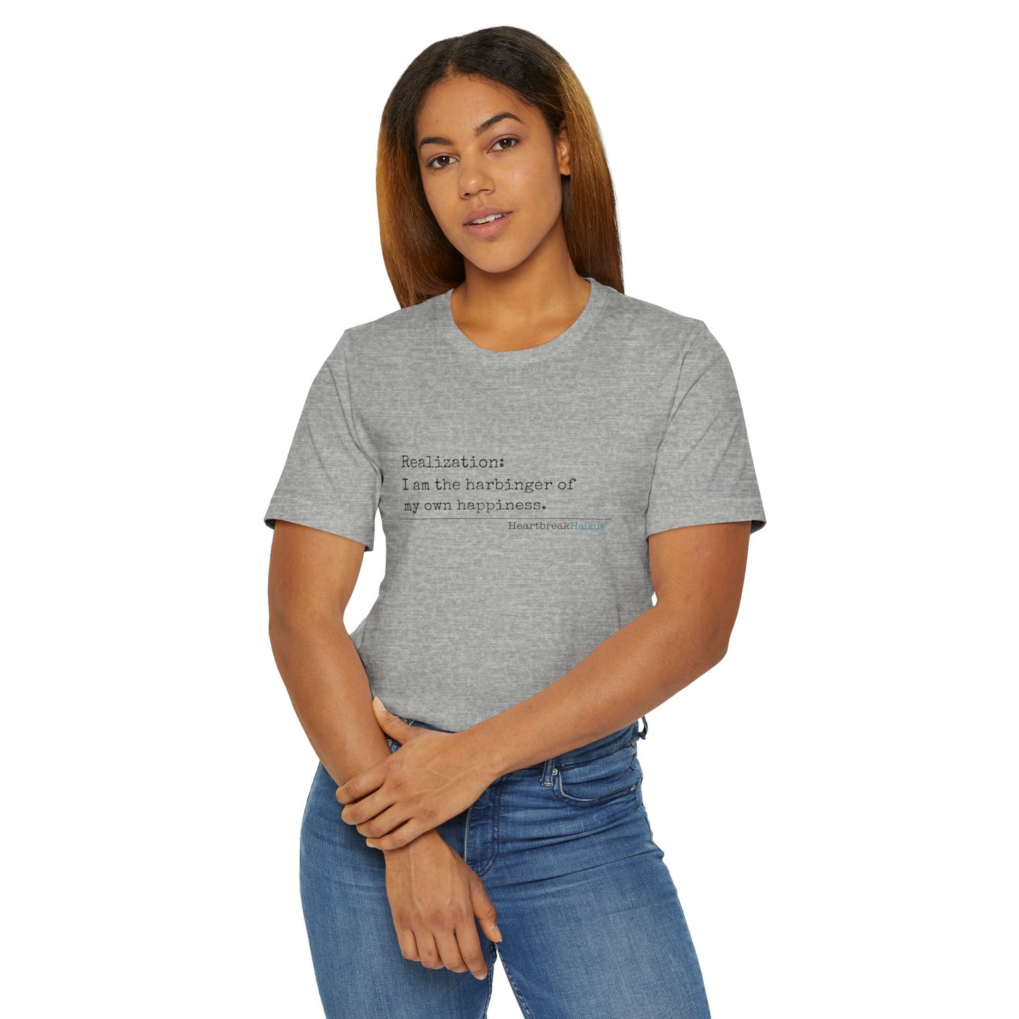 This classic unisex jersey short sleeve tee fits like a well-loved favorite. Soft cotton and quality print make users fall in love with it over and over again. These t-shirts have-ribbed knit collars to bolster shaping. The shoulders are tapered for a bet