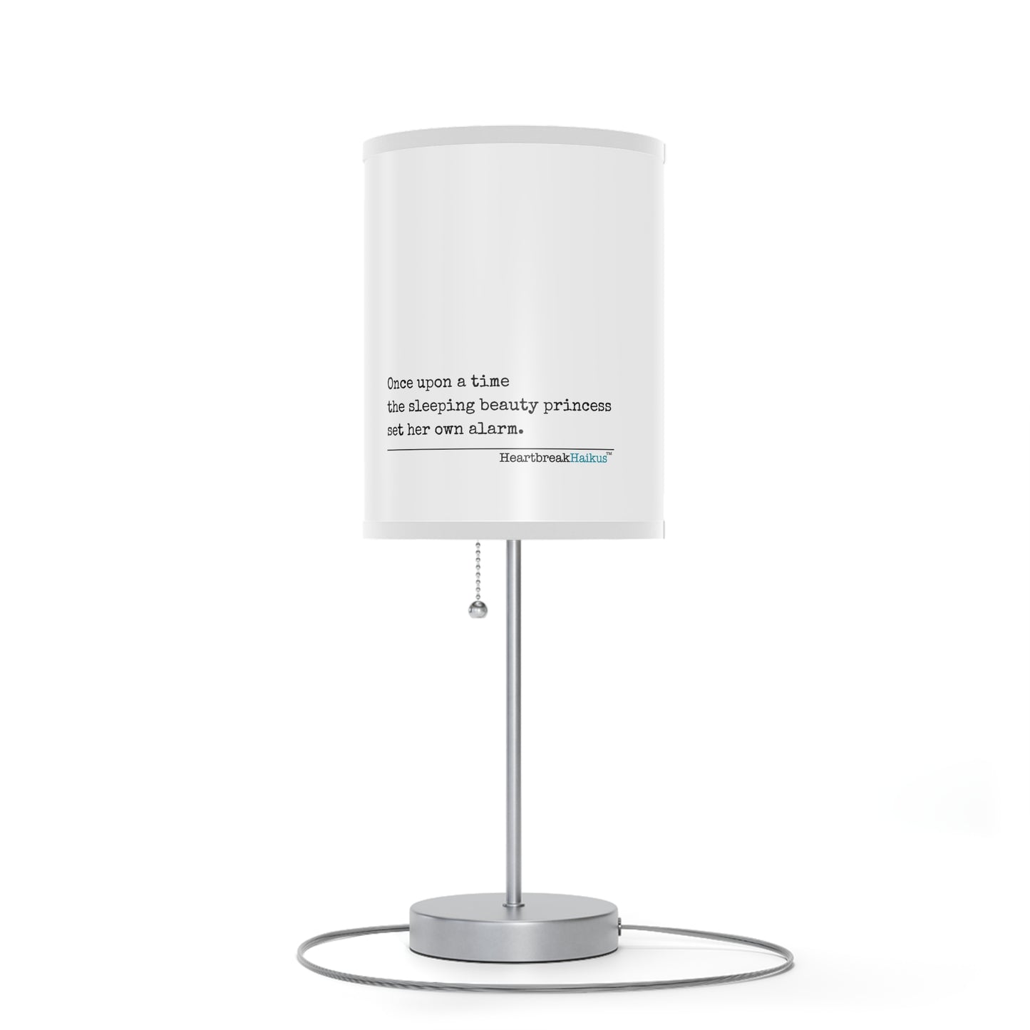 Sleeping Beauty's Alarm Haiku - Modern Table Lamp