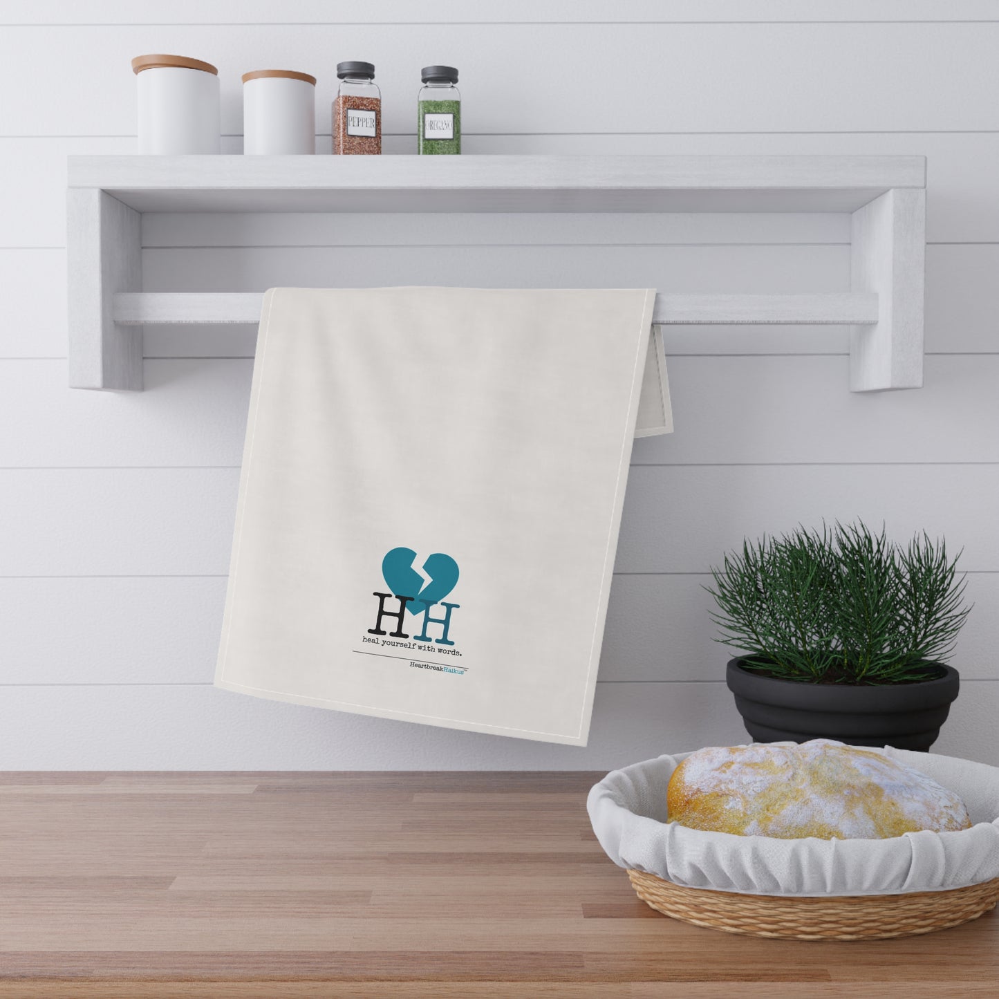 Heal Yourself with Words - Kitchen Towel