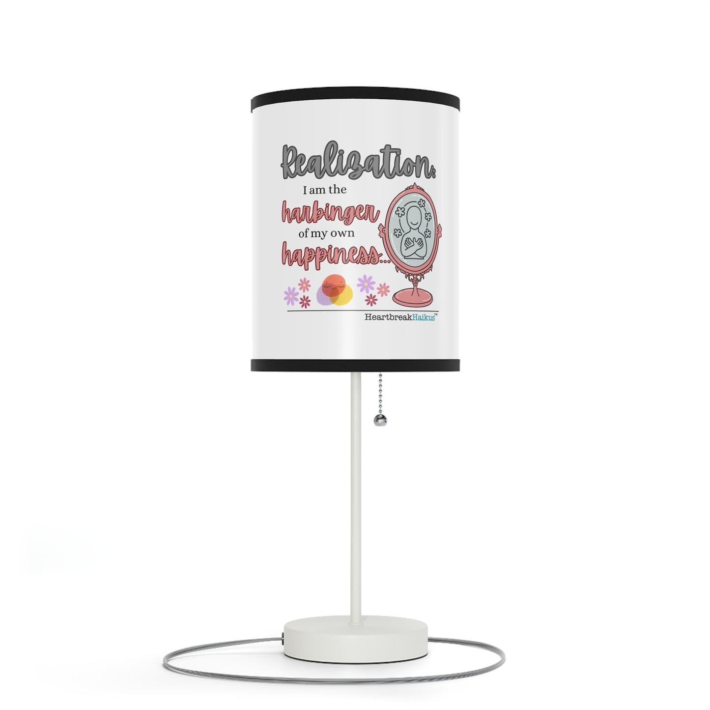 Harbinger of Happiness Haiku - Modern Table Lamp