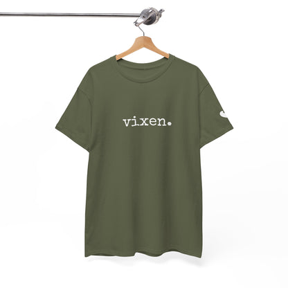Vixen. Graphic Tee — Minimalist T-Shirt (The One Word Collection)