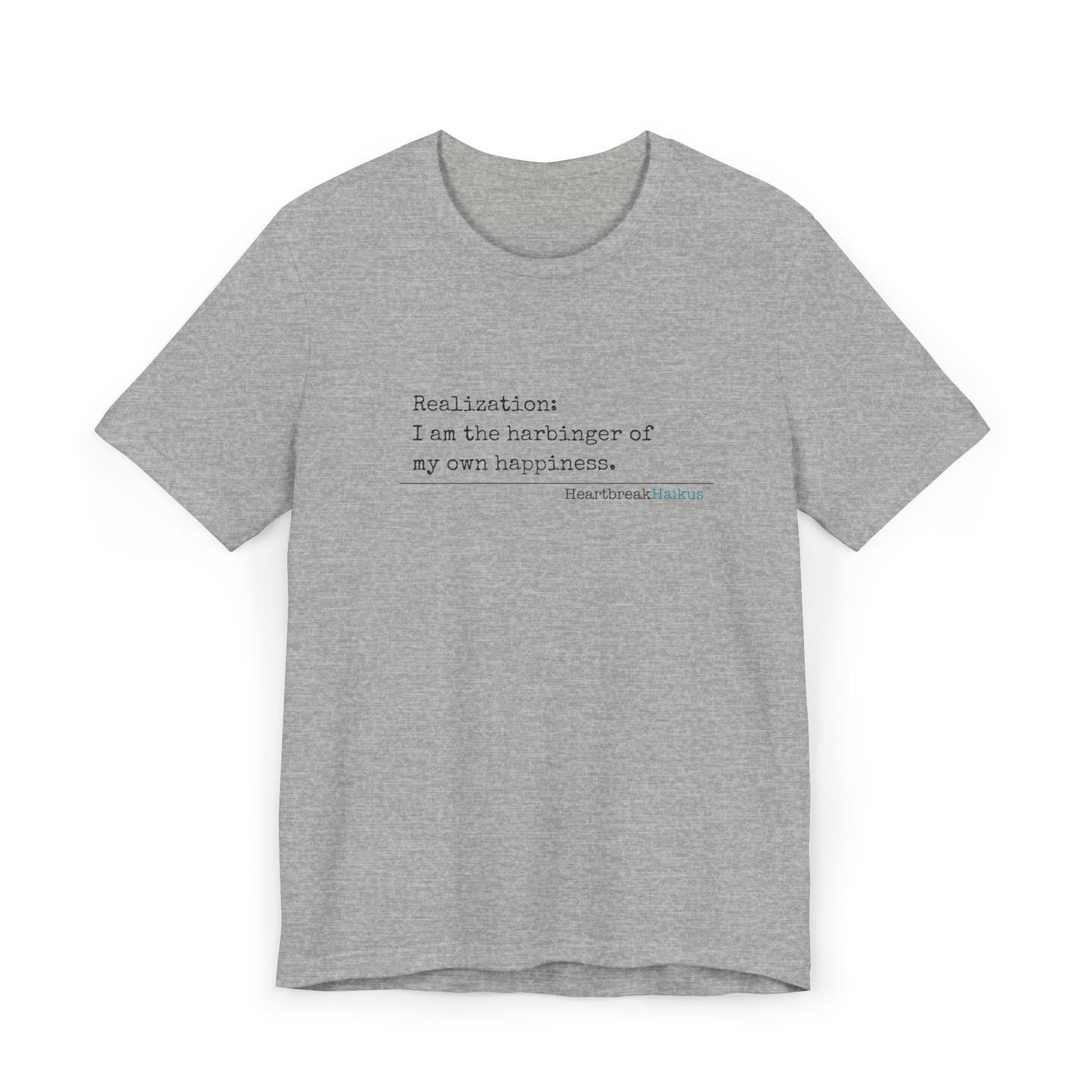 This classic unisex jersey short sleeve tee fits like a well-loved favorite. Soft cotton and quality print make users fall in love with it over and over again. These t-shirts have-ribbed knit collars to bolster shaping. The shoulders are tapered for a bet