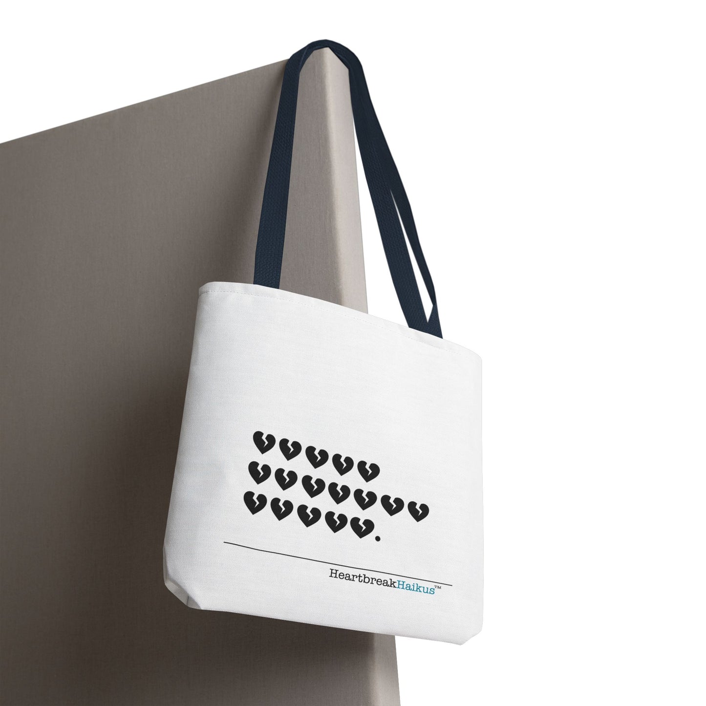 "Hieroglyph Heartbreak Haiku" Tote Bag