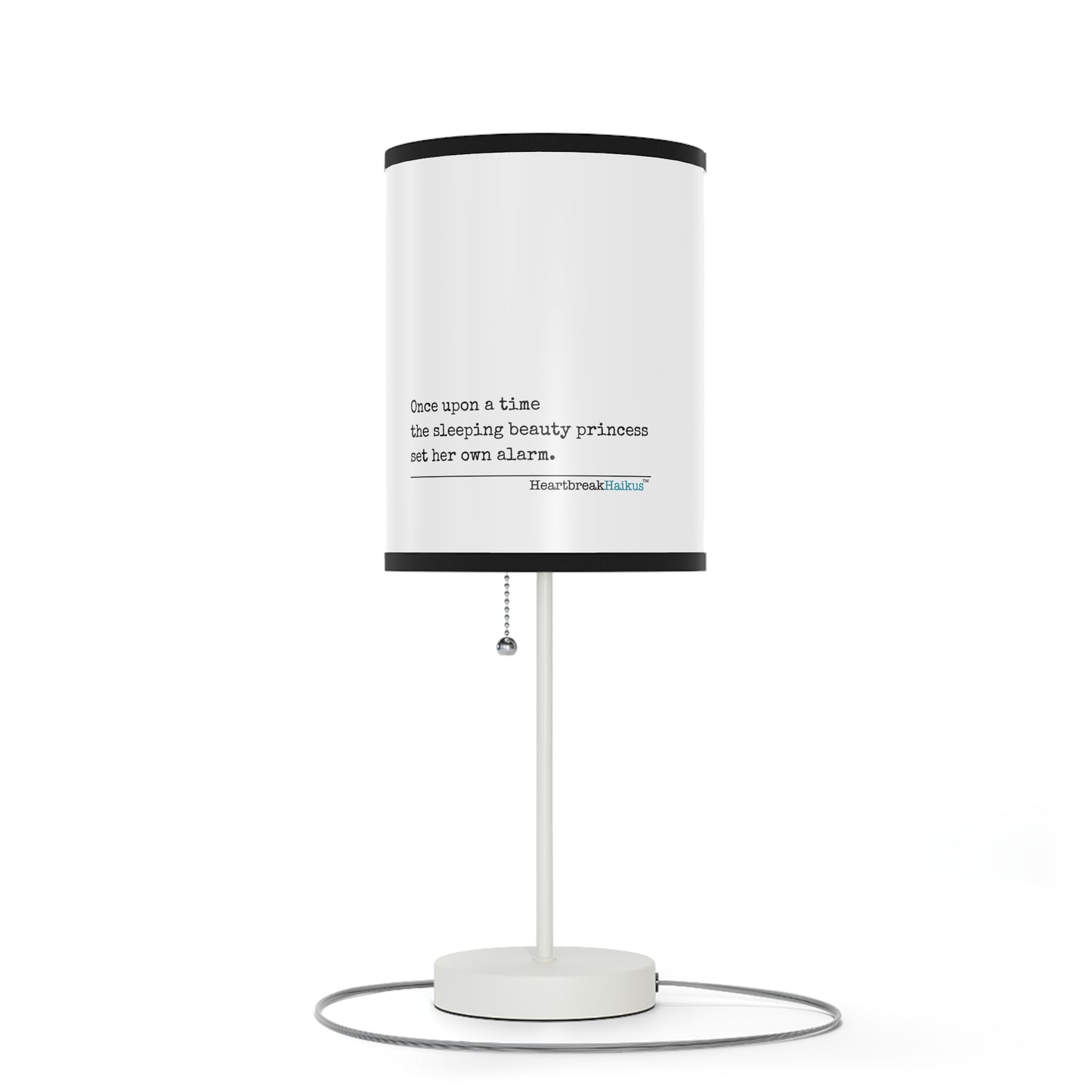 Sleeping Beauty's Alarm Haiku - Modern Table Lamp