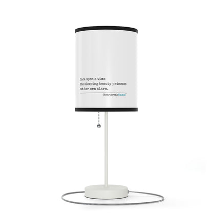Sleeping Beauty's Alarm Haiku - Modern Table Lamp