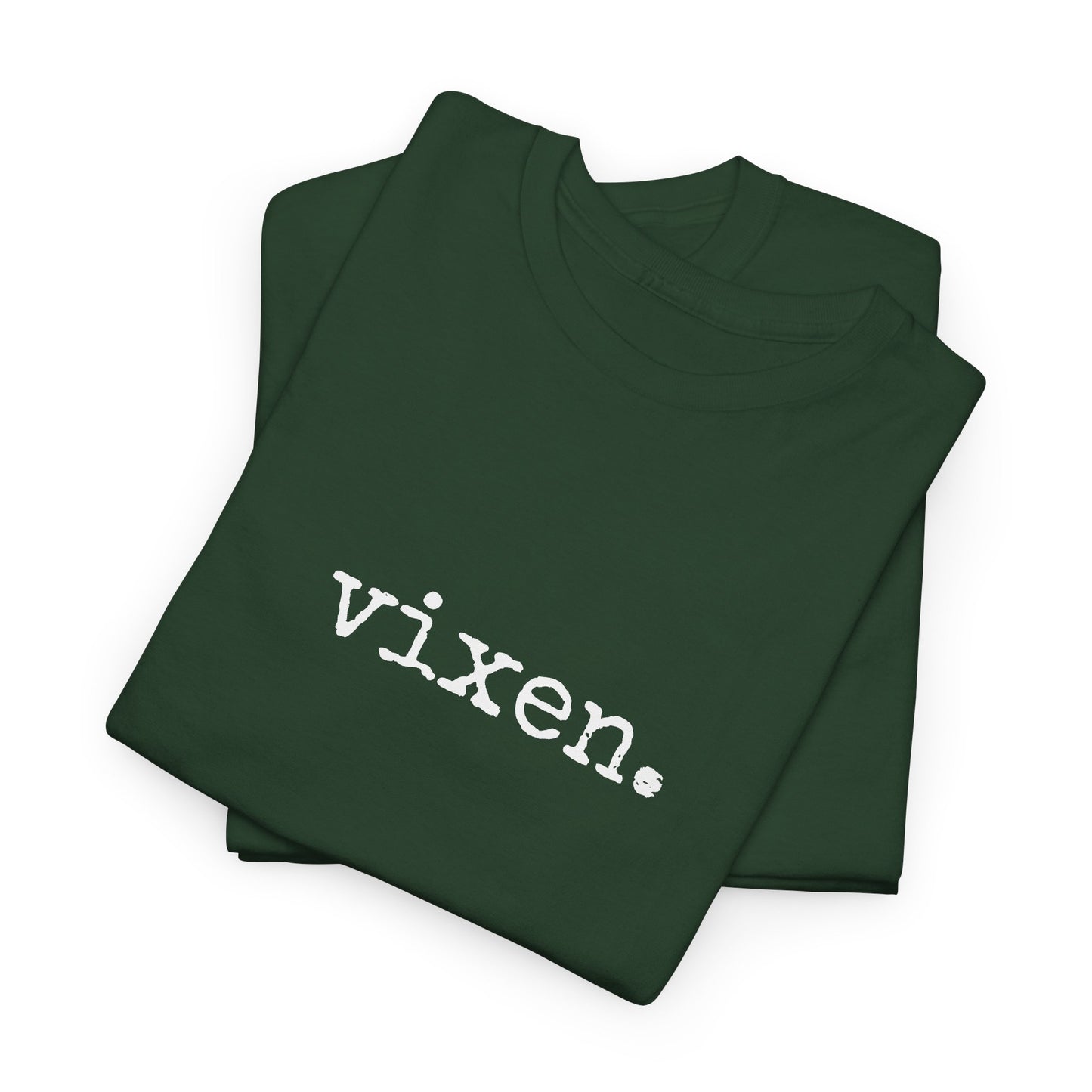 Vixen. Graphic Tee — Minimalist T-Shirt (The One Word Collection)