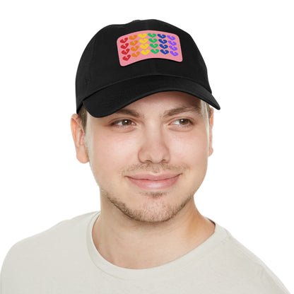 Only Hearts - Adjustable Baseball Cap (Rainbow Hearts Collection)