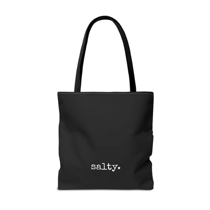Salty. Heartbreaker. Heavy-Duty Tote Bag (The One Word Collection)