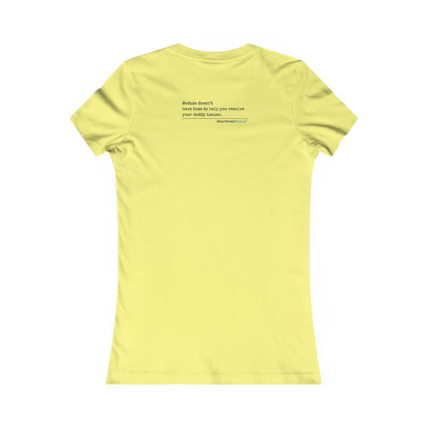 Medusa and Your Daddy Haiku - Slim-Fit T-Shirt