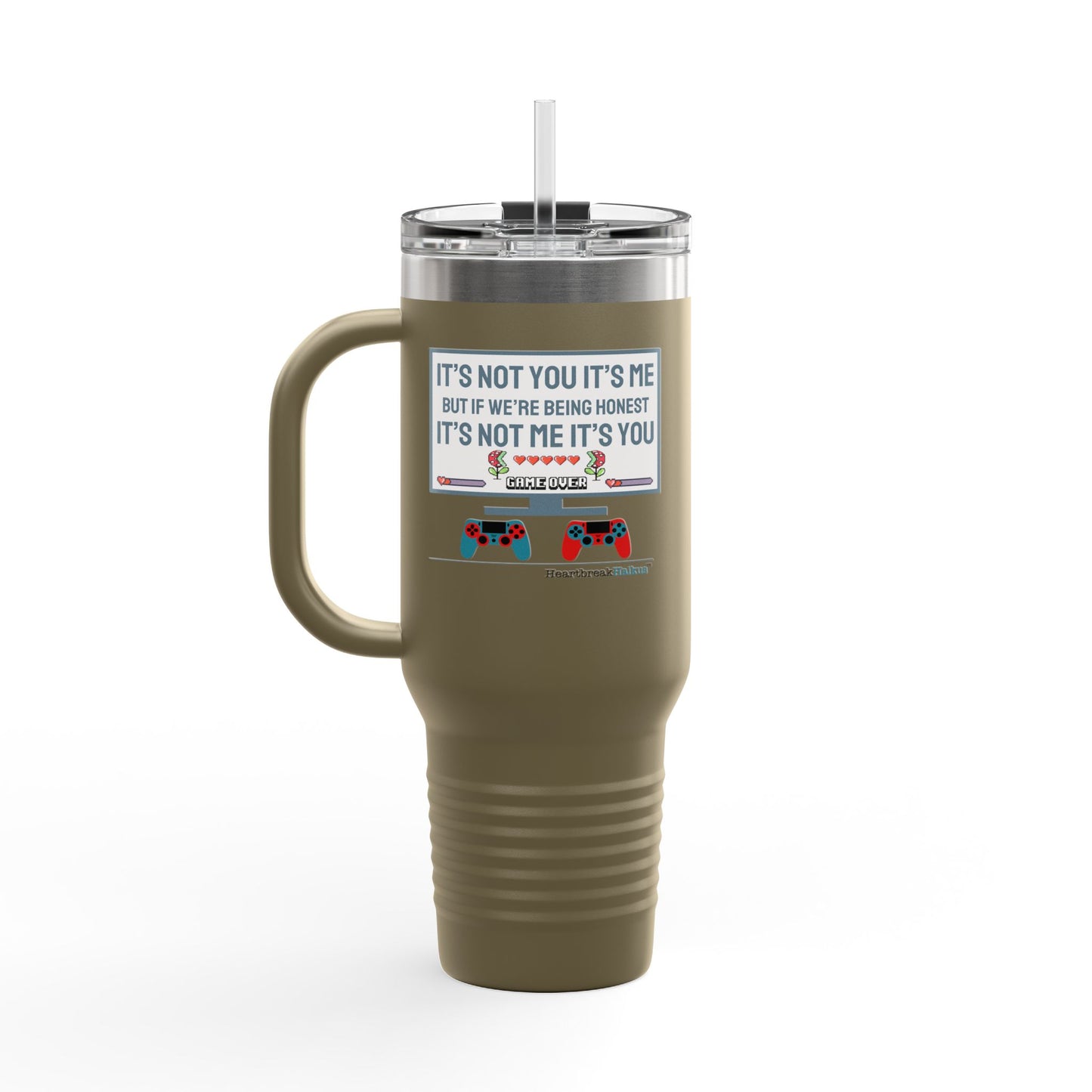 it's not you/me... - Insulated Travel Mug, 40oz