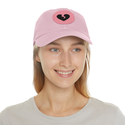 Solo Heart - Leather Patch, Casual Hat (Only Hearts Collection)