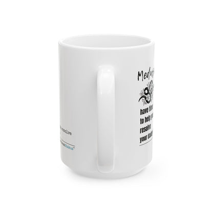 "Medusa doesn't...daddy issues." Dual-Design Ceramic Mug (11oz or 15oz, Dual-Design)