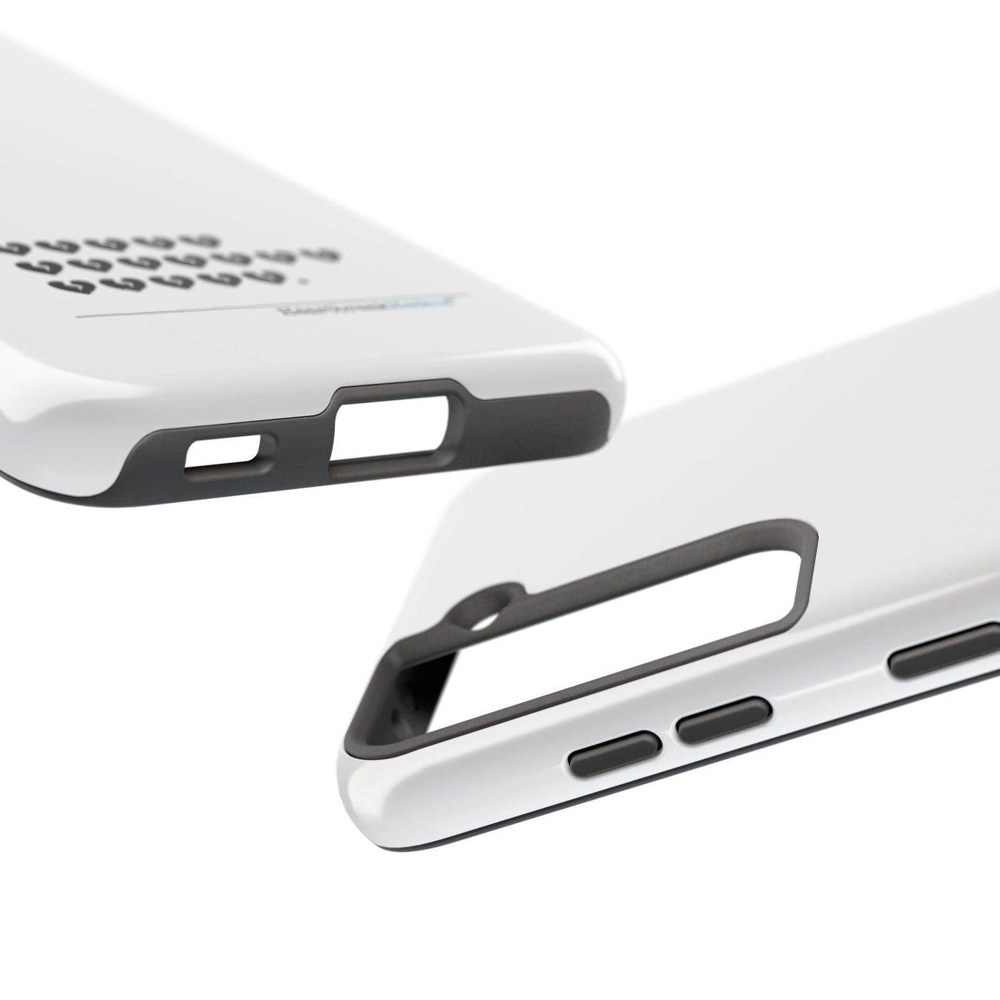 Hieroglyph Heartbreak Haiku Tough Phone Cases (white)