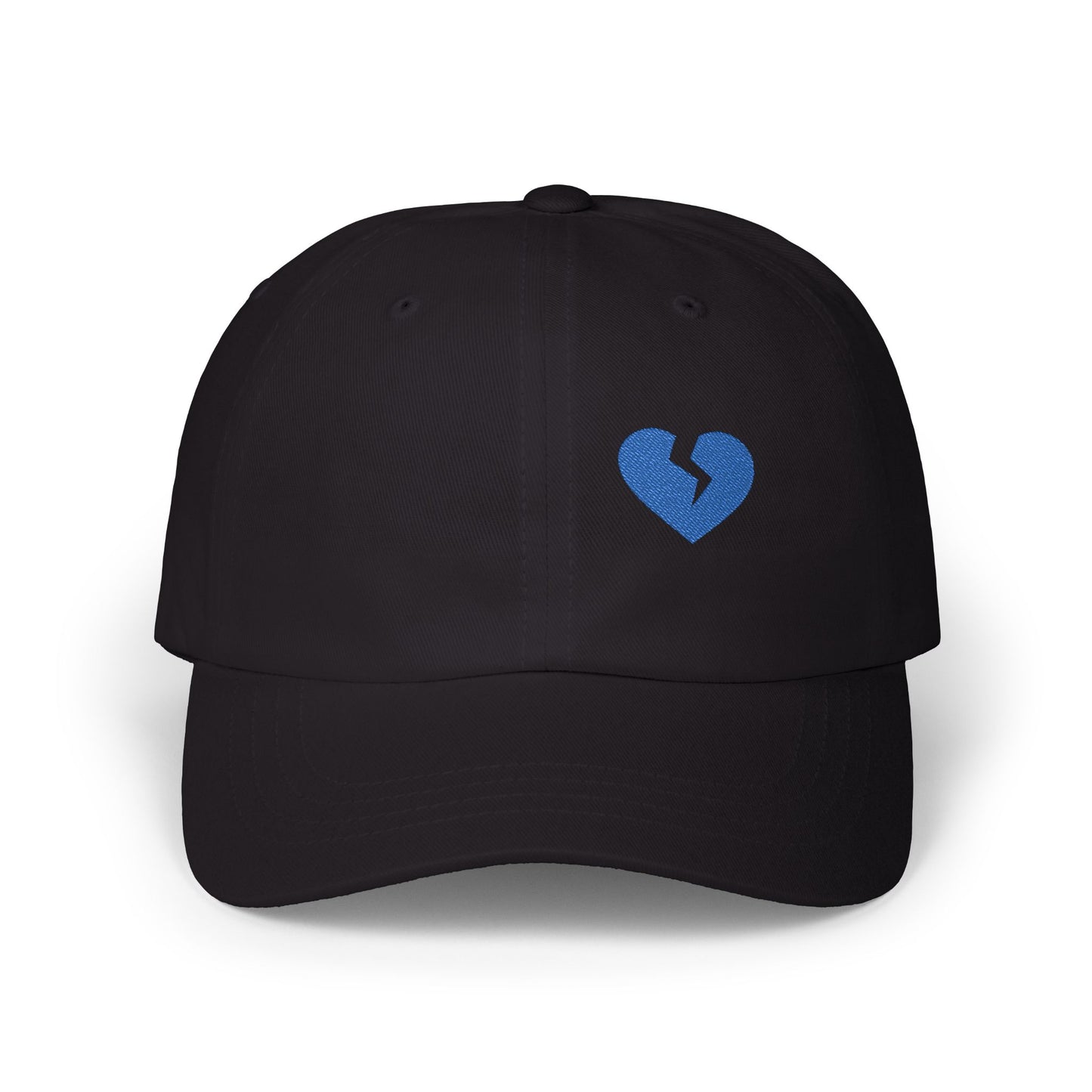 Solo Broken Heart (in Teal) - Classic Adjustable Cap (Only Hearts Collection)