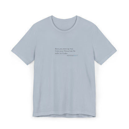 Safer as Pluto Haiku - Unisex Jersey T-Shirt  (lightweight)