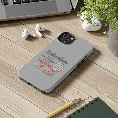 Harbinger of Happiness Tough Phone Cases (light grey)