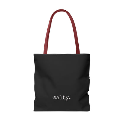 Salty. Heartbreaker. Heavy-Duty Tote Bag (The One Word Collection)