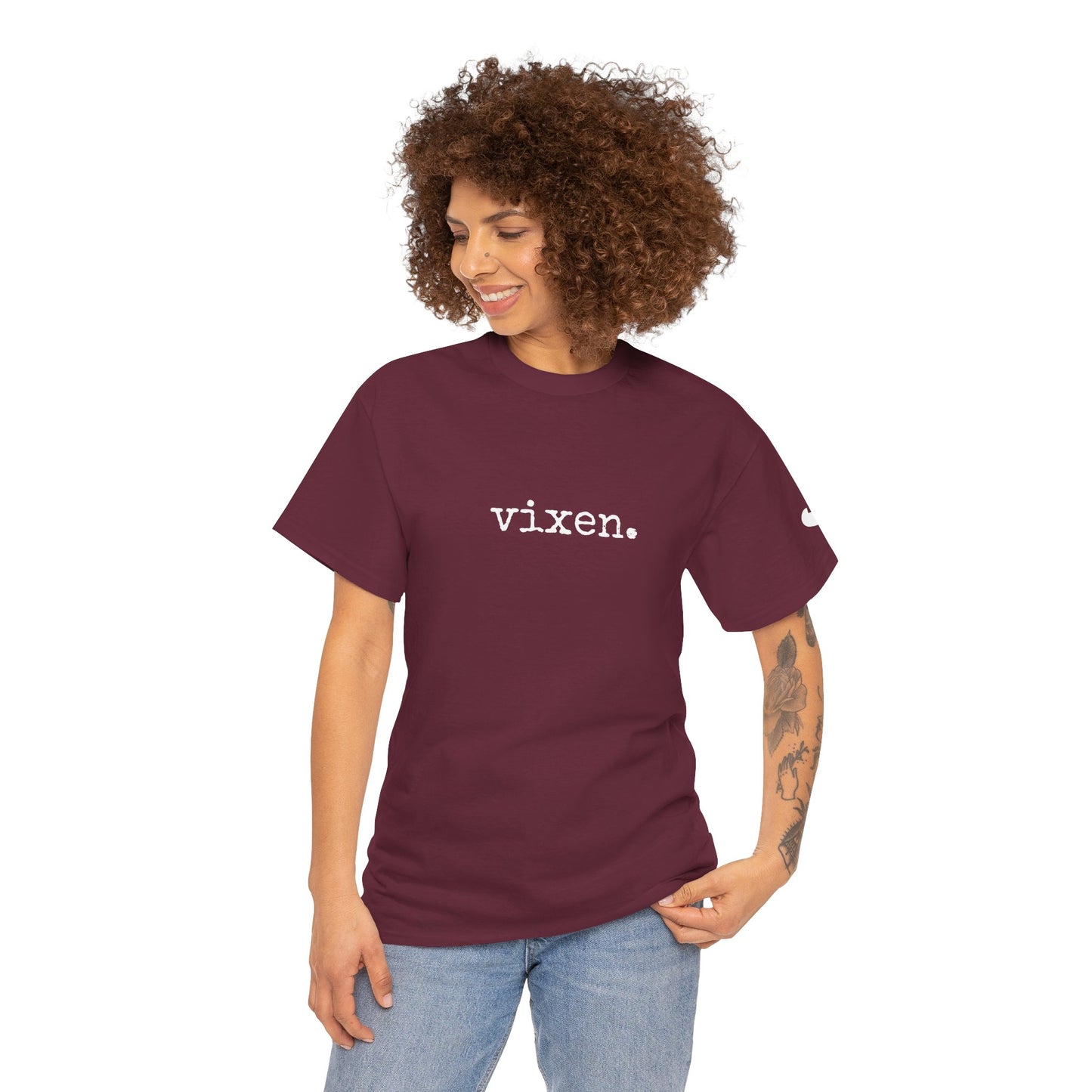 Vixen. Graphic Tee — Minimalist T-Shirt (The One Word Collection)