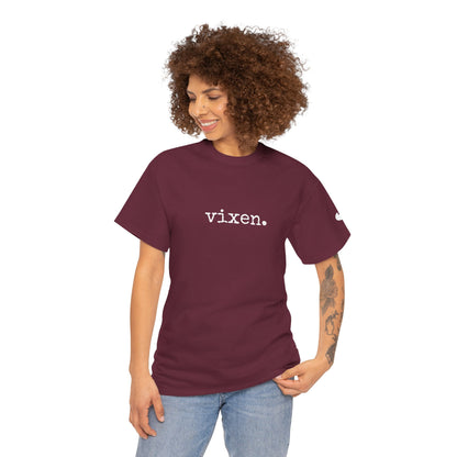Vixen. Graphic Tee — Minimalist T-Shirt (The One Word Collection)