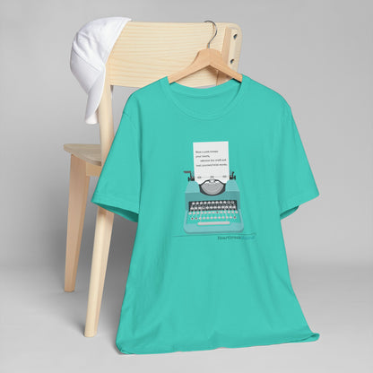 Heal Yourself with Words Haiku - Lightweight Jersey T-Shirt