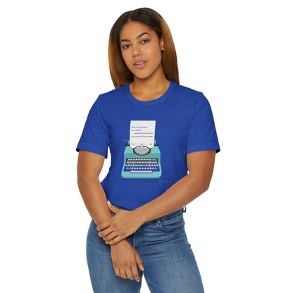 Heal Yourself with Words Haiku - Lightweight Jersey T-Shirt