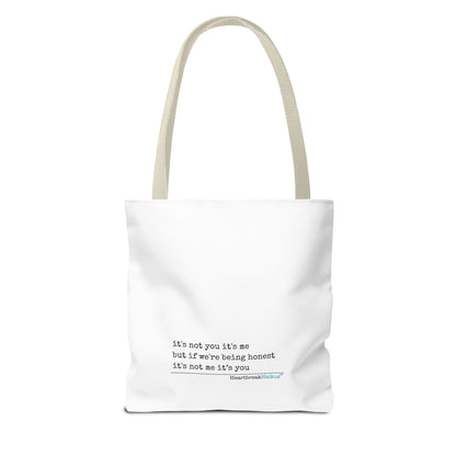 It's Not You/Me Haiku - Tote Bag (Rainbow Hearts Collection)