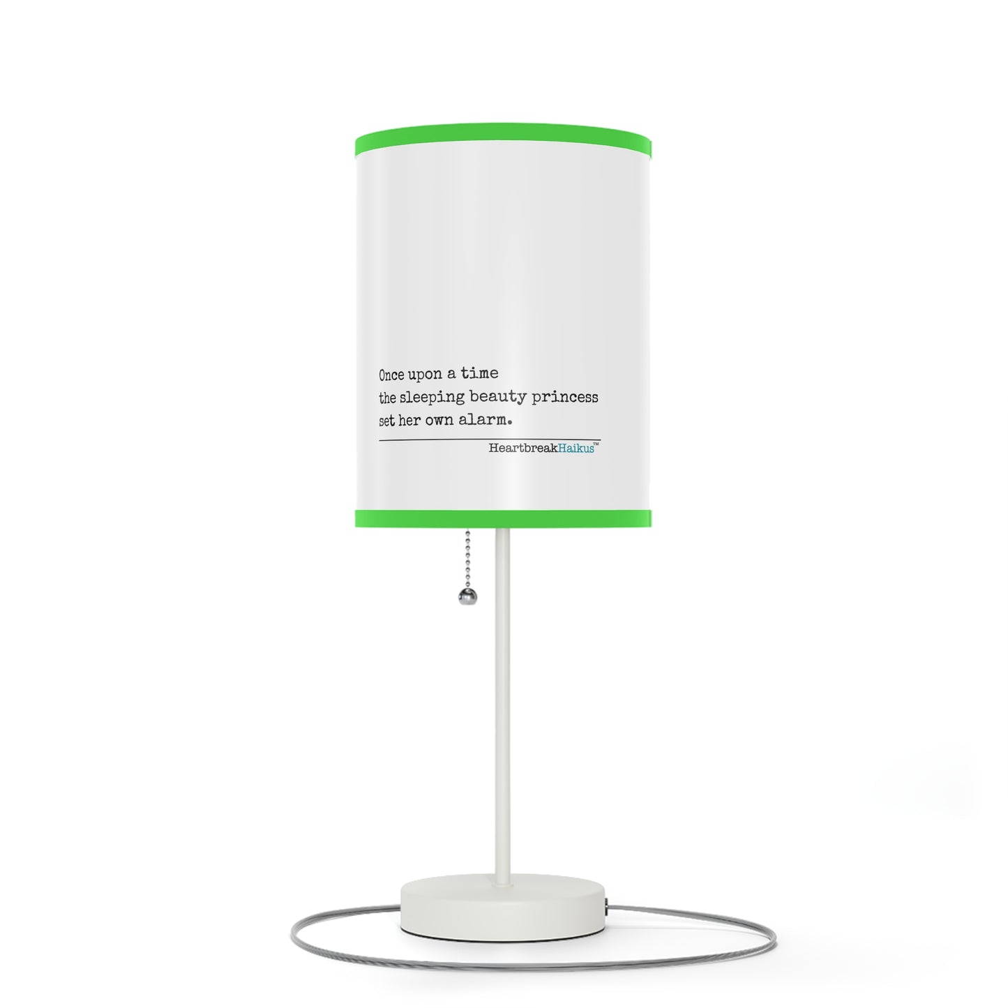 Sleeping Beauty's Alarm Haiku - Modern Table Lamp